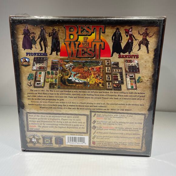 Wily Beast Best of the West - Board Game - Asymmetrical Thematic Western - Picture 2 of 6
